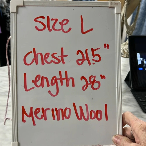 Men’s Adolfo Dominguez Tan Merino Wool Turtleneck Sweater Size Large - Picture 5 of 11